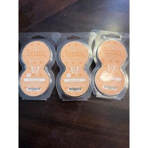 Scentsy diffuser Pods Pumpkin Roll  Twin Pack lot of 3 fan air diffuser  NEW